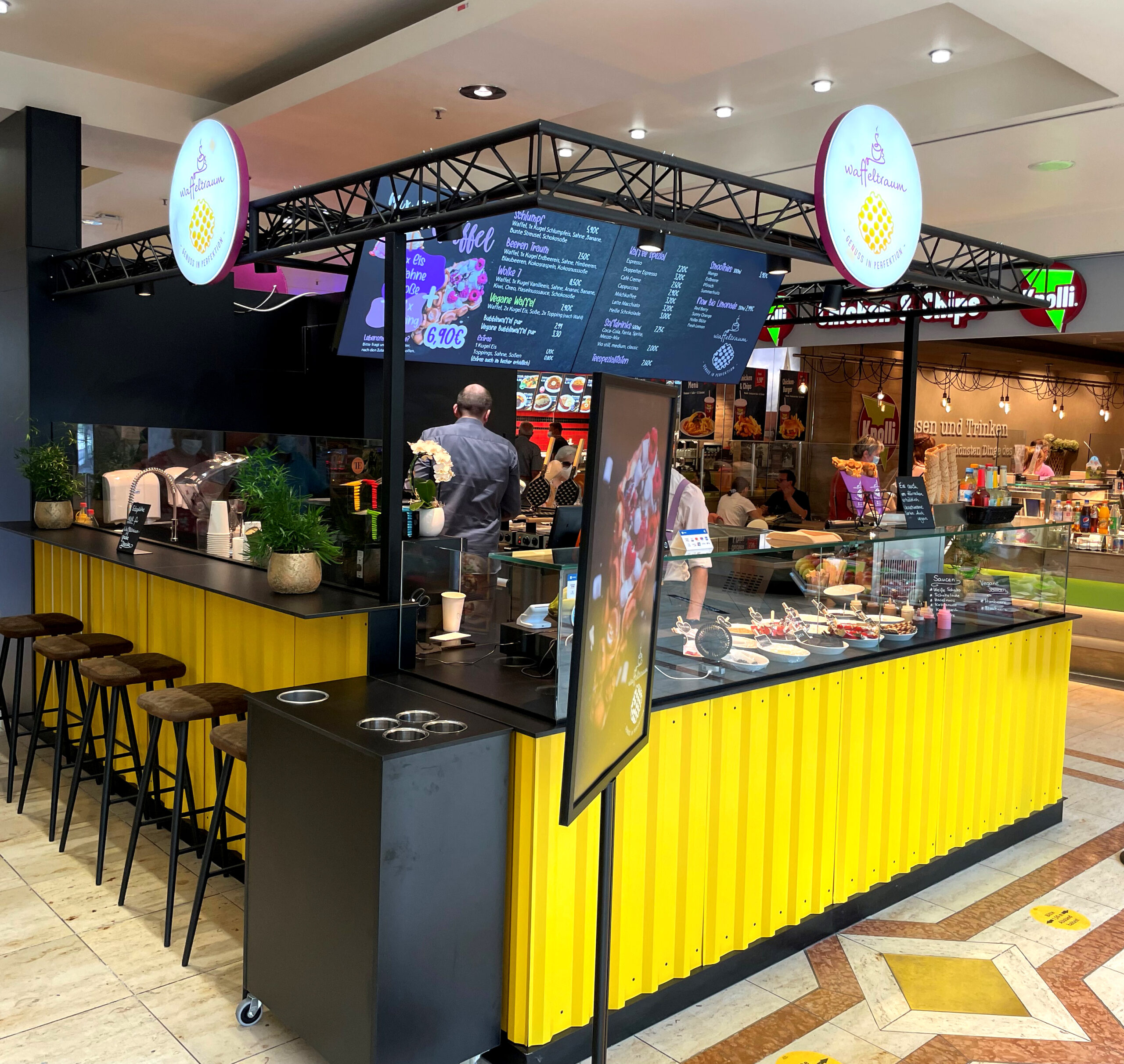 Bubble Waffelkiosk in Erfurt