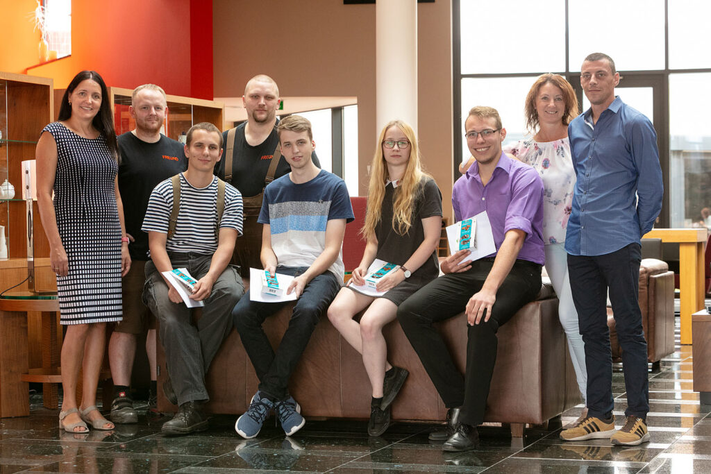 Die neuen FREUNDlichen Azubis 2018